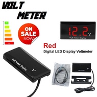 SYM BONUS 100 110 MOTORCYCLE MOTO DIGITAL VOLT METER accessories LED DIGITAL RED