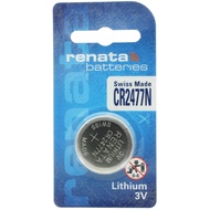 Renata Swiss Made CR2477N CR 2477 Lithium Coin Cell3V Electronic Batteries (Singapore Local Stock)