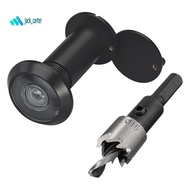 220-Degree Solid Peep Holes for Door with 16mm Drill Bit,0.63in Door Peephole for Door Thick From 1-