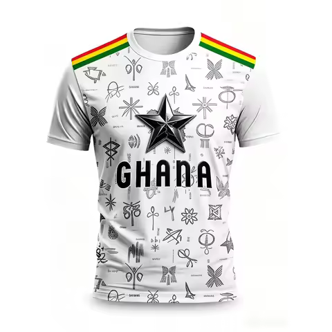 2026 Ghana National Team Jersey Ghana Team Fan Style Suitable for Training and Matches Suitable for 