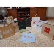 Paper Bag Brand Mango Pomelo Muji Harrods Jaspal Lyn Adidas Victoria's MassimoDutti CottonOn Chaps C