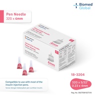 32G/4mm, Easydrip, HSA registered disposable Insulin Pen Needle (100 pcs/box)