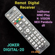 Remot Set top Box Joker Digital 19 / 20 Receiver Multi STB / TV Kabel