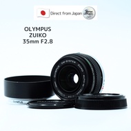 [Used in Japan] " Vintage Lens " OLYMPUS OM-SYSTEM ZUIKO AUTO-W 35mm  f/2.8 Japan