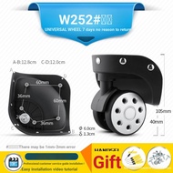 Luggage Universal Wheel Accessories Wheel Luggage Pulling Wheel Roller Repair Accessories ELLE Unive