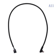 All USB 9Pin to Type C Cable Anti interference Shielding Mesh Line Shielded 60CM
