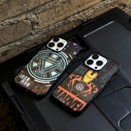 The 3D Iron Man Patterned Mobile Phone Case Is Used for The Shockproof Magnetic Back Cover of IPhone 11 12 13 14 15 Pro MAX.