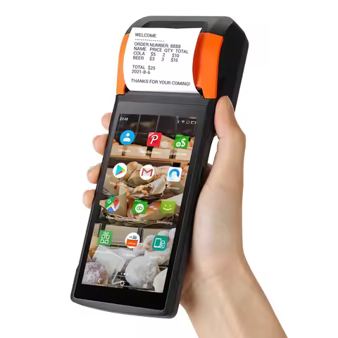 Sunmi V2 Touch Screen All In One Android Pos Machine Handheld Pos System Restaurant Self Ordering Po