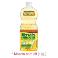 mazola corn oil 1kg / minyak masak jagung