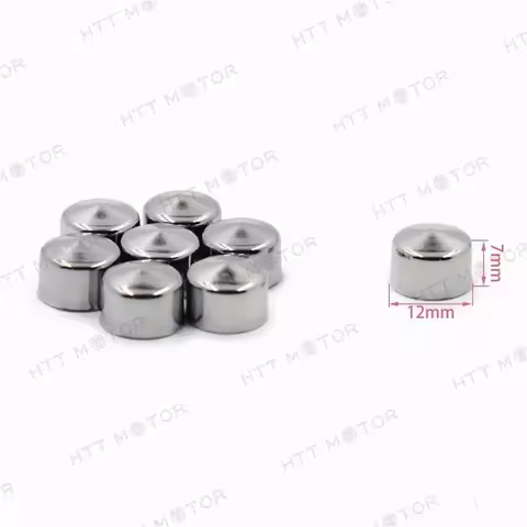 Cap Dress Cover for 1999-2006 Harley Davidson Touring Push Rod Tappet Block Bolt Chrome Aftermarket 
