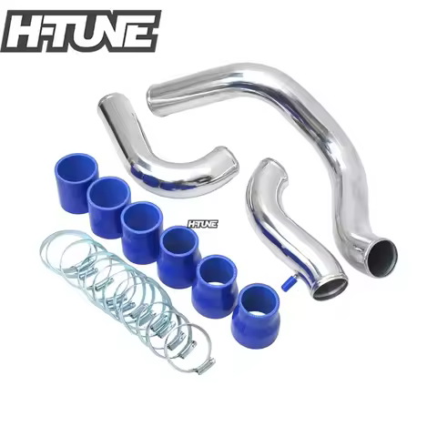 H-TUNE Turbo Diesel Direct Bolt Intercooler Piping Kits for Navara D40 2.5L YD25DDTi 2005-2014