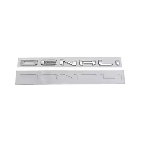 DENALI letter logo car stickers for Chevrolet GMC DENALI sierra 2500 series car stickers refit side 