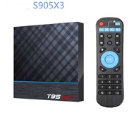 T95max+Set Top Box Amlogic S905X3 4GB/64GB Android 9.0 Network Player