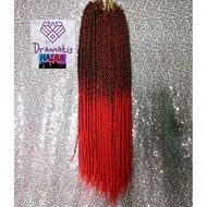 12 strands of spiral embroidery hair