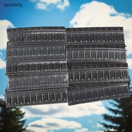 tenthfly 90Pcs 9 Values Rectifier Diodes Schottky SMD Diode Kit 1N4007 1N4001 1N4004 SS14 SS16 SS24 