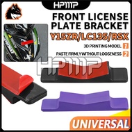 Y15 LC135 V2-V8 RSX Front Plate Bracket Depan Number Plate Holder Front License Plate Bracket NO.Pla
