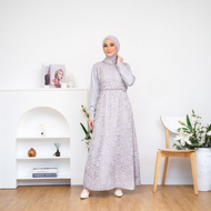 NEW SALWA NADINE DRESS EXCLUSIVE TERBARU GAMIS BRUKAT MAXI PESTA KONDANGAN LAMARAN TUNANGAN KEKINIAN