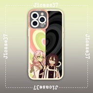 Square Edge iPhone Case Samsung Xiaomi Oppo Anime Kimetsu no yaiba Demon Slayer Sword Character Igur