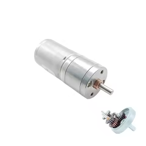 12V DC Gear Motor JGA25-370 High Power Worm Gear Reversed 6v 24v 50/170/280/620/1360RPM Small Applia