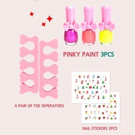 I'm Pinky Kids Nail Polish Sticker Mini Box wrapped Korea Best Kids Cosmetics V3HK
