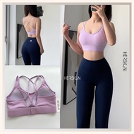 Women's gym Set High quality women's yoga clothes bra and leggings HERSIGN-SMIXB32L28B