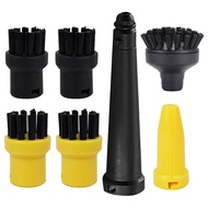 Steam Cleaner Accessory Set for SC1-SC5 CTK10 CTK20 Round Brush Set for Steam Cleaner Accessories
