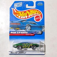 HIJAU Hotwheels Hot Wheels Oldsmobile 442 Olds 442 green 2000 Seein 3 D Series