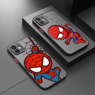 Phone Case Spiderman Red 075A For Apple iPhone 13 14 15 11 12 16 17 Pro Max Plus Mini Air 16E 17E X 