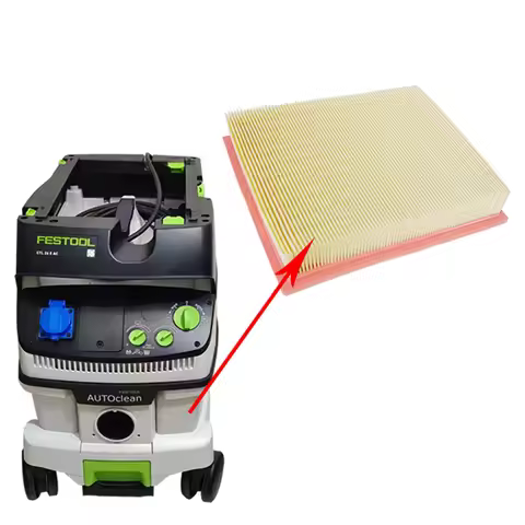 Made In China Suitable For Festool Vacuum Cleaner Air Filter Element Cleaner Bucket Filter Dust Coll