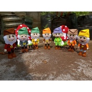 7 KURCACI FLANEL DOLL/7 dwarves/