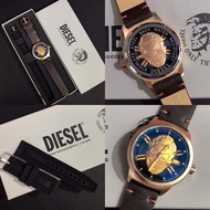 Diesel Leather Strap Men Watch
