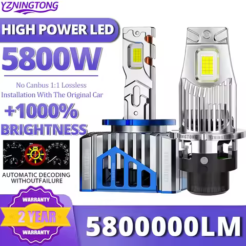 D3S LED Headlight 12V for Car Canbus 5800W D1S Led Lights Bulbs D2S D2R Automobiles Headlamp D1S D1R