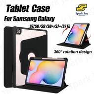 【SG】360° Degree Protective Transparen Cover Case For Samsung Galaxy Tab S7 S8 S9 S8PLUS S7 PLUS S7  FE