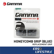 GAMMA Tennis Replacement Grip - Honeycomb (Blue) [Enso Lifestyle]