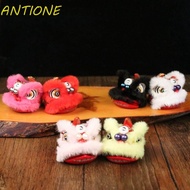 ANTIONE Dashboard Decorations, Lion Dance National Tide Wake Up Lion Ornaments, Creative Wake Up Lion Car Ornaments Activity Costumes