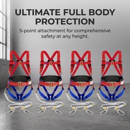 Full Body Safety Harness 5 Point Fall Protection for High Altitude Work