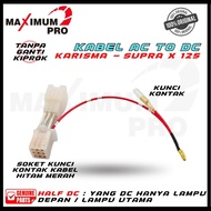 AC TO DC CONVERTER KARISMA SUPRA X 125 OLD AC TO DC KARISMA FRONT AND REAR LIGHTS DC PNP CONVERTER C
