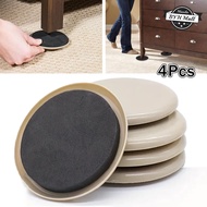 4PCS Furniture Sliders For Hardwood Floors Reusable Furniture Sliders Floor Protectors For Carpet