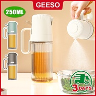 GEESO 250ML Multifunction Oil Spray Bottle Air Fryer Oil Sprayer Dispenser Bottle Leak Proof Cooking