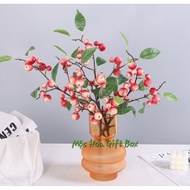 Mini wild apple branches, mini mountain cherry branches, beautiful and strange decor