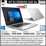 Hp Elitebook 830 G5/G6 Core i7/i5 (8TH Gen) 13.3 Fhd Screen Display Upto 1TB SSD Window 11