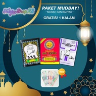 MERAH UNGU MUDBAY PACKAGE 3 ORIGINAL LARGE IQRO BOOKS JUZ AMMA RED COMPLETE PURPLE PRAYER CLIP FREE 