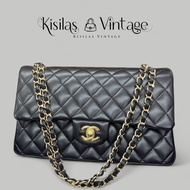 Chanel Lambskin CF25 羊皮金扣