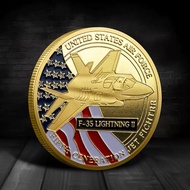 US AIRFORCE F35A COIN