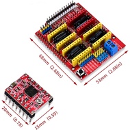 CNC Shield Expansion Board V3.0 with A4988 Stepper Motor Driver for Engraver 3D Printer. KWX7