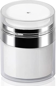 Airless Pump Jar - 3.5 Oz Moisturizer Pump Dispenser Drunk Elephant Container, Pump Jars for Lotions
