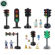 YGS  Simulated Traffic Light Pretend Toy Physics Experiment Toy Learning Toy Multifunction Crossroad