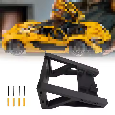 DIY Building Block Wall Display Bracket Wall Mount Holder for LEGO 42172 McLaren P1 Technic