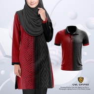 JERSEY MUSLIMAH FAMLIY GATHERING SET Baju Muslimah Microfibre FULL SUBLIMATION Baju Jersey Muslimah 