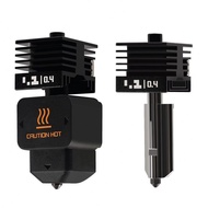 Aksesori Pencetak 3D Premium Bambu Lab H2D Hotend Steel Nozel Kepala Penyemperitan Serasi dengan A1
